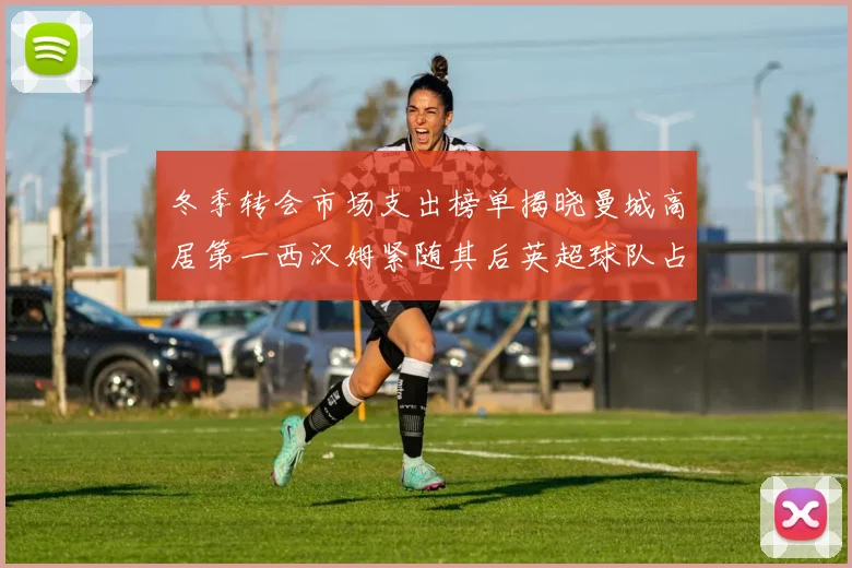 冬季转会市场支出榜单揭晓曼城高居第一西汉姆紧随其后英超球队占据五席