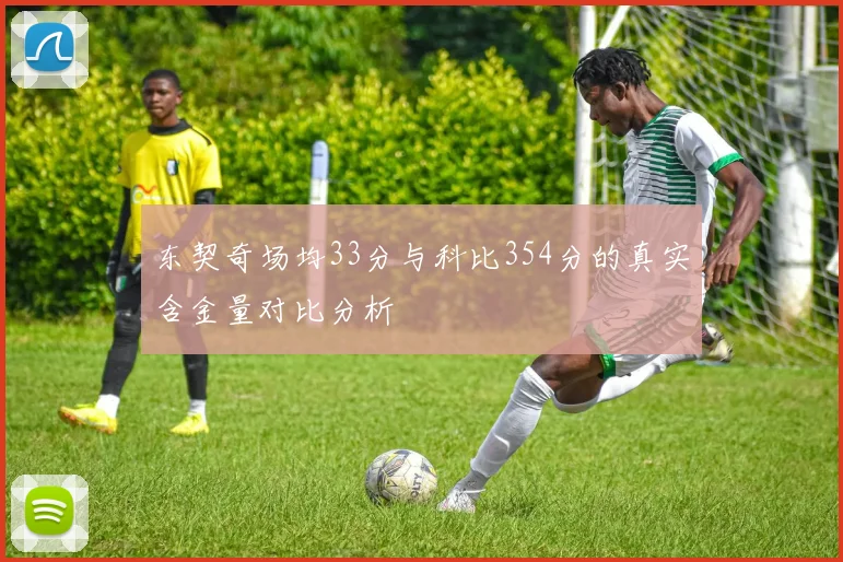 东契奇场均33分与科比354分的真实含金量对比分析