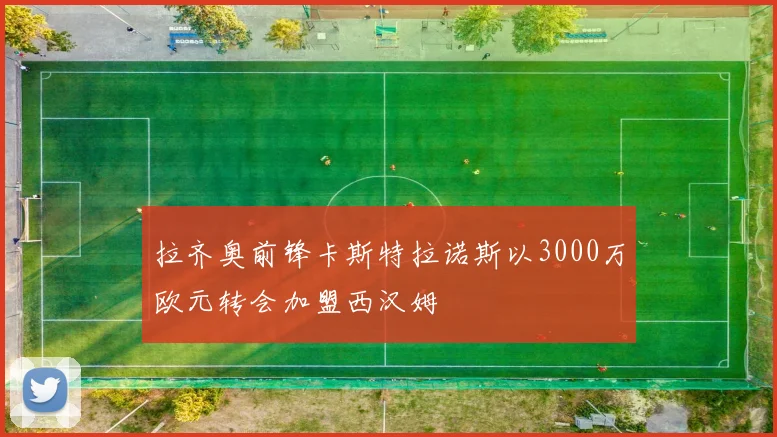 拉齐奥前锋卡斯特拉诺斯以3000万欧元转会加盟西汉姆